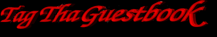 Tag tha guestbook